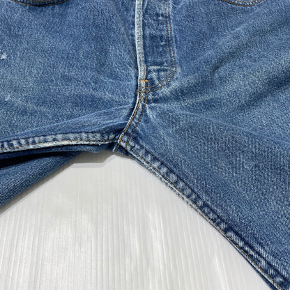 【中古品】【メンズ】 LEVI’S リーバイス 90’s 501 DENIM PANTS 90年代 501 デニム パンツ ボトムス ジーンズ 525 156-260809-sa-04-tei サイズ：32 カラー：インディゴ 万代Net店