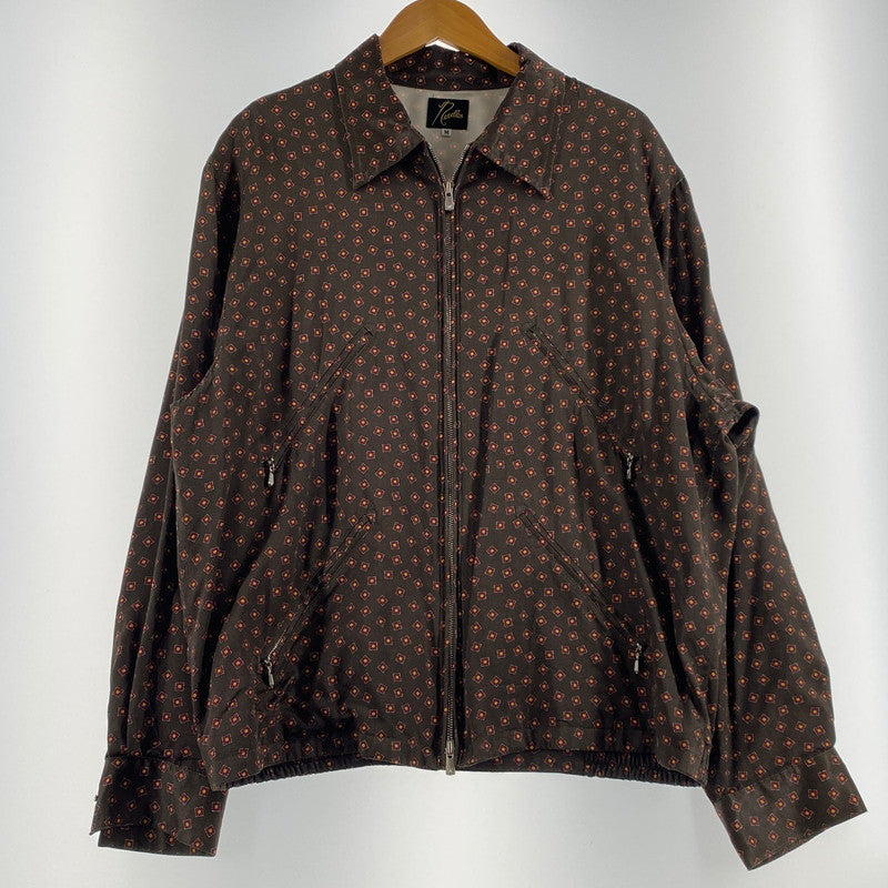 【中古品】【メンズ】 NEEDLES ニードルス 19SS FOG JACKET-R C SATEEN EJ052 2019年春夏 フォグ ジャケット サテン アウター 140-260809-sa-10-tei サイズ：M カラー：総柄 万代Net店