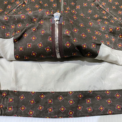 【中古品】【メンズ】 NEEDLES ニードルス 19SS FOG JACKET-R C SATEEN EJ052 2019年春夏 フォグ ジャケット サテン アウター 140-260809-sa-10-tei サイズ：M カラー：総柄 万代Net店