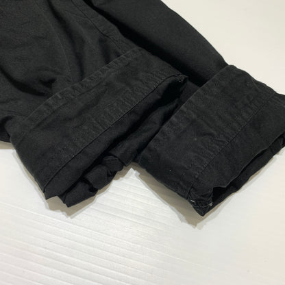 【中古品】【メンズ】 NEIGHBORHOOD ネイバーフッド × Dickies ディッキーズ 別注 コラボ LONGSLEEVE EC-SHIRT 221EVDKN-SHM01 ロングスリーブ ワークシャツ トップス ビックシルエット 142-260809-ko-23-tei サイズ：XL カラー：ブラック 万代Net店