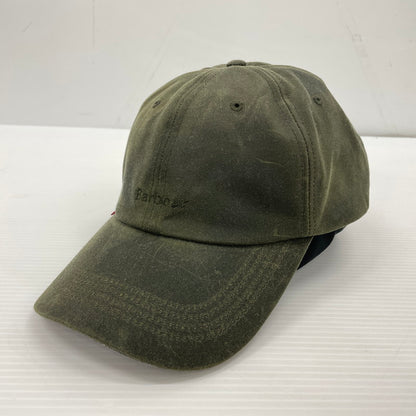 【中古品】【メンズ】 BARBOUR バブアー × LEVI'S リーバイス 別注コラボ WAX COTTON CAP 252MHA0912 ワックス コットン キャップ 帽子 185-260828-yo-21-teih サイズ：ONESIZE カラー：オリーブ 万代Net店