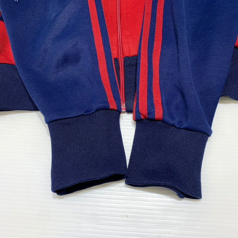 【現状渡し品】【メンズ】 adidas アディダス 80-90's TRACK JACKET VINTAGE 80-90年代 トラックジャケット ライトアウター ジャージ ヴィンテージ 148-260809-ko-27-tei サイズ：M カラー：レッド 万代Net店