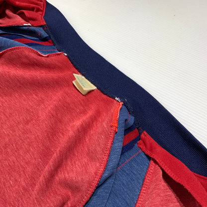 【現状渡し品】【メンズ】 adidas アディダス 80-90's TRACK JACKET VINTAGE 80-90年代 トラックジャケット ライトアウター ジャージ ヴィンテージ 148-260809-ko-27-tei サイズ：M カラー：レッド 万代Net店