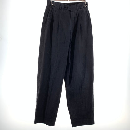 【現状渡し品】【メンズ】 COMME des GARCONS HOMME コムデギャルソンオム LINEN PANTS HS-11019M リネンパンツ ボトムス スラックスパンツ 151-260809-ko-33-tei サイズ：M カラー：グレー系/インディゴ系 万代Net店