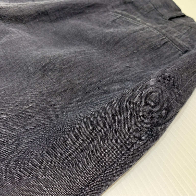 【現状渡し品】【メンズ】 COMME des GARCONS HOMME コムデギャルソンオム LINEN PANTS HS-11019M リネンパンツ ボトムス スラックスパンツ 151-260809-ko-33-tei サイズ：M カラー：グレー系/インディゴ系 万代Net店