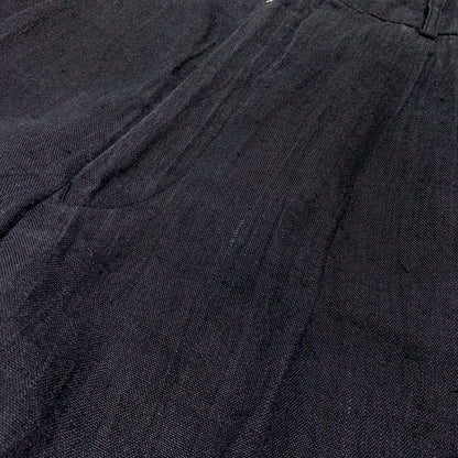 【現状渡し品】【メンズ】 COMME des GARCONS HOMME コムデギャルソンオム LINEN PANTS HS-11019M リネンパンツ ボトムス スラックスパンツ 151-260809-ko-33-tei サイズ：M カラー：グレー系/インディゴ系 万代Net店