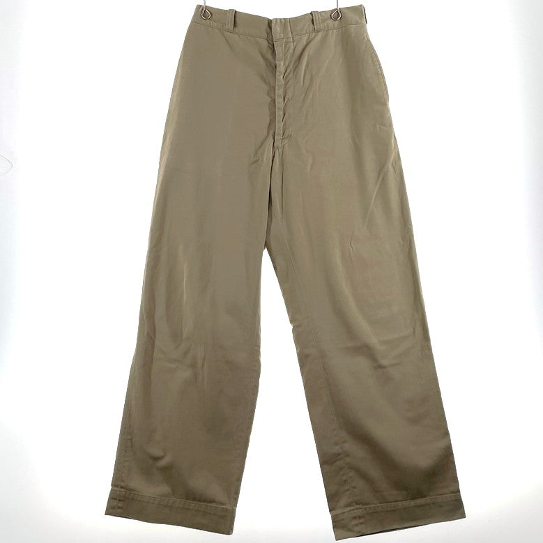 【中古品】【メンズ】 US ARMY アメリカ軍 70's CHINO PANTS 70年代 チノ パンツ ボトムス 156-260809-sa-01-tei サイズ：33 カラー：ベージュ 万代Net店
