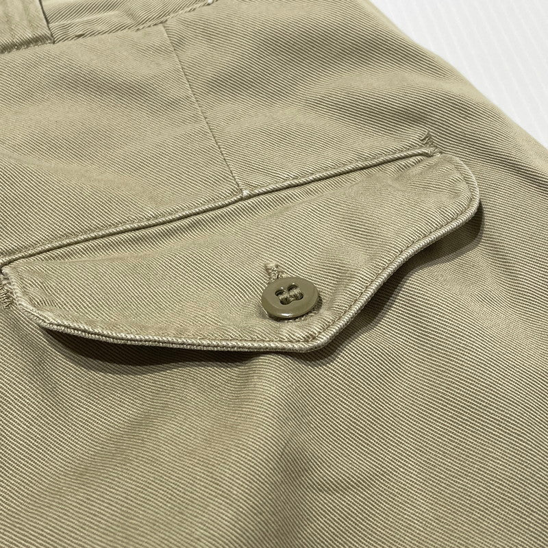 【中古品】【メンズ】 US ARMY アメリカ軍 70's CHINO PANTS 70年代 チノ パンツ ボトムス 156-260809-sa-01-tei サイズ：33 カラー：ベージュ 万代Net店