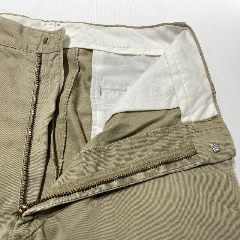 【中古品】【メンズ】 US ARMY アメリカ軍 70's CHINO PANTS 70年代 チノ パンツ ボトムス 156-260809-sa-01-tei サイズ：33 カラー：ベージュ 万代Net店
