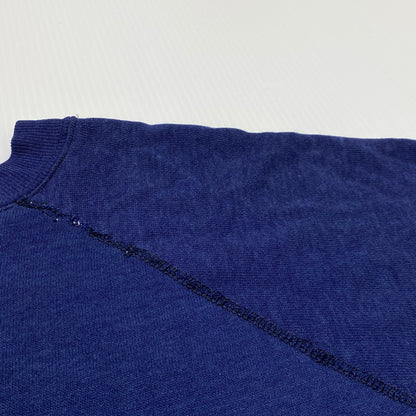 【中古品】【メンズ】 CHAMPION チャンピオン 80’s VINTAGE NORTLE DAME SWEAT 80年代 ヴィンテージ ノートル ダム スウェット 長袖 トップス トレーナー 145-260809-sa-15-tei サイズ：不明 カラー：ネイビー 万代Net店