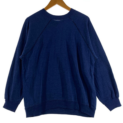 【中古品】【メンズ】 CHAMPION チャンピオン 80’s VINTAGE NORTLE DAME SWEAT 80年代 ヴィンテージ ノートル ダム スウェット 長袖 トップス トレーナー 145-260809-sa-15-tei サイズ：不明 カラー：ネイビー 万代Net店