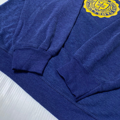 【中古品】【メンズ】 CHAMPION チャンピオン 80’s VINTAGE NORTLE DAME SWEAT 80年代 ヴィンテージ ノートル ダム スウェット 長袖 トップス トレーナー 145-260809-sa-15-tei サイズ：不明 カラー：ネイビー 万代Net店