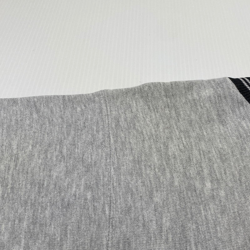 【中古品】【メンズ】 CHAMPION チャンピオン 90’s REVERSE WEAVE RIB BORDER SWEAT 90年代 リバース ウェーブ リブ ボーダー スウェット 長袖 トップス トレーナー 145-260809-sa-12-tei サイズ：L カラー：グレー 万代Net店