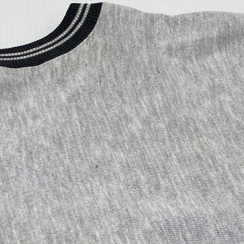 【中古品】【メンズ】 CHAMPION チャンピオン 90’s REVERSE WEAVE RIB BORDER SWEAT 90年代 リバース ウェーブ リブ ボーダー スウェット 長袖 トップス トレーナー 145-260809-sa-12-tei サイズ：L カラー：グレー 万代Net店
