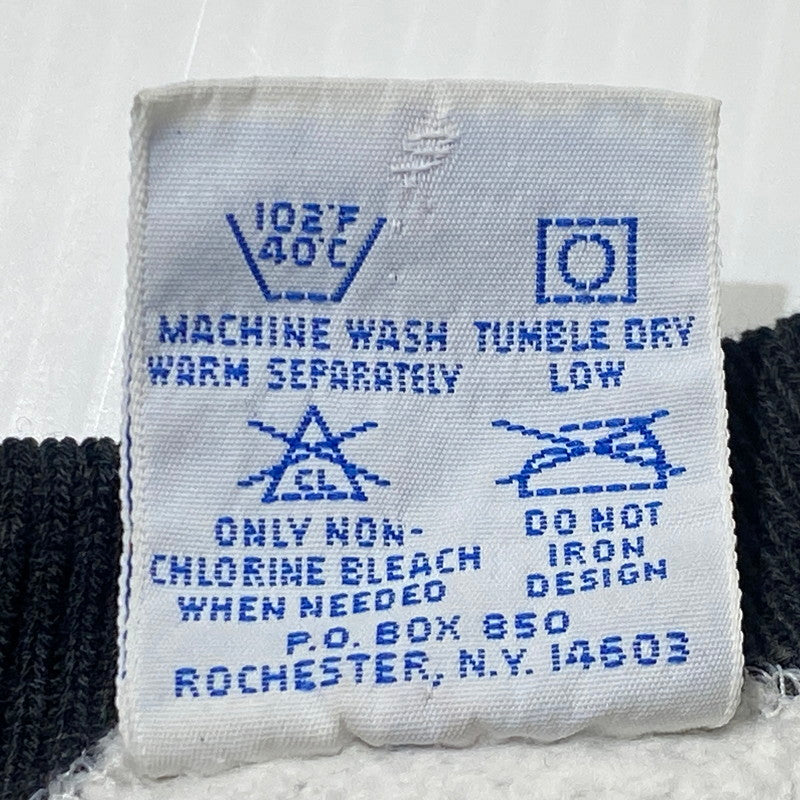 【中古品】【メンズ】 CHAMPION チャンピオン 90’s REVERSE WEAVE RIB BORDER SWEAT 90年代 リバース ウェーブ リブ ボーダー スウェット 長袖 トップス トレーナー 145-260809-sa-12-tei サイズ：L カラー：グレー 万代Net店