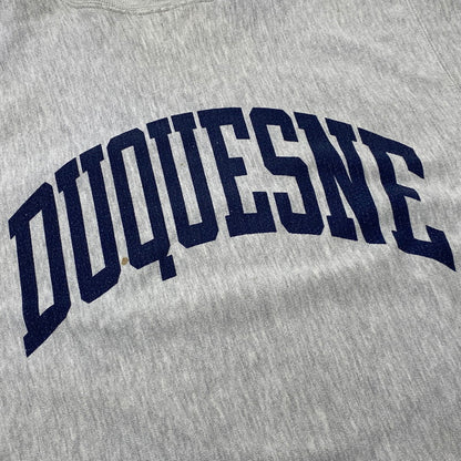 【現状渡し品】【メンズ】 CHAMPION チャンピオン 90's REVERSE DUQUESNE SWEAT 90年代 リバース デューケイン スウェット 長袖 トップス トレ－ナー 145-260809-sa-13-tei サイズ：L カラー：グレー 万代Net店