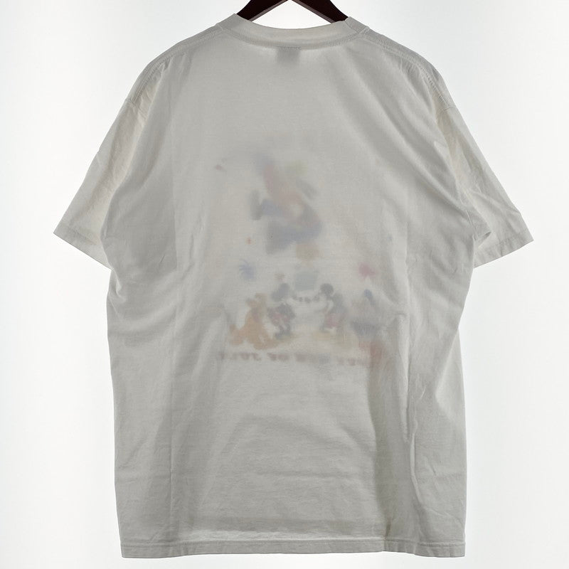 【中古品】【メンズ】 DISNEY ディズニー 90’s HAVE A BLAST TEE 90年代 ハブ ア ブラスト Tシャツ 半袖 トップス 145-260809-sa-18-tei サイズ：L カラー：ホワイト 万代Net店