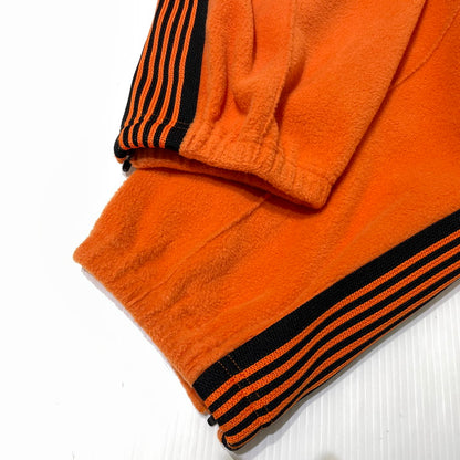 【中古品】【メンズ】 NEEDLES ニードルス × KEBOZ ケボズ 別注コラボ FLEECE ZIPPED TRACK PANTS NS1670 フリース ジップド トラックパンツ ボトムス 151-260811-yo-11-tei サイズ：L カラー：オレンジ 万代Net店