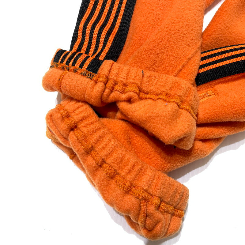 【中古品】【メンズ】 NEEDLES ニードルス × KEBOZ ケボズ 別注コラボ FLEECE ZIPPED TRACK PANTS NS1670 フリース ジップド トラックパンツ ボトムス 151-260811-yo-11-tei サイズ：L カラー：オレンジ 万代Net店