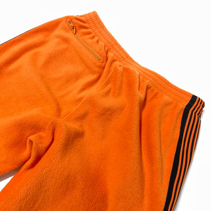 【中古品】【メンズ】 NEEDLES ニードルス × KEBOZ ケボズ 別注コラボ FLEECE ZIPPED TRACK PANTS NS1670 フリース ジップド トラックパンツ ボトムス 151-260811-yo-11-tei サイズ：L カラー：オレンジ 万代Net店