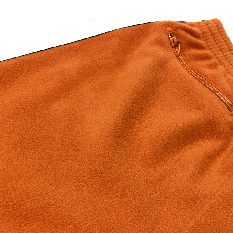 【中古品】【メンズ】 NEEDLES ニードルス × KEBOZ ケボズ 別注コラボ FLEECE ZIPPED TRACK PANTS NS1670 フリース ジップド トラックパンツ ボトムス 151-260811-yo-11-tei サイズ：L カラー：オレンジ 万代Net店