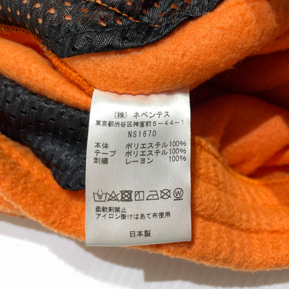 【中古品】【メンズ】 NEEDLES ニードルス × KEBOZ ケボズ 別注コラボ FLEECE ZIPPED TRACK PANTS NS1670 フリース ジップド トラックパンツ ボトムス 151-260811-yo-11-tei サイズ：L カラー：オレンジ 万代Net店