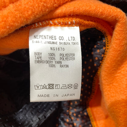 【中古品】【メンズ】 NEEDLES ニードルス × KEBOZ ケボズ 別注コラボ FLEECE ZIPPED TRACK PANTS NS1670 フリース ジップド トラックパンツ ボトムス 151-260811-yo-11-tei サイズ：L カラー：オレンジ 万代Net店