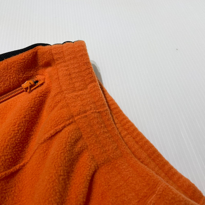 【中古品】【メンズ】 NEEDLES ニードルス × KEBOZ ケボズ 別注コラボ FLEECE ZIPPED TRACK PANTS NS1670 フリース ジップド トラックパンツ ボトムス 151-260811-yo-11-tei サイズ：L カラー：オレンジ 万代Net店