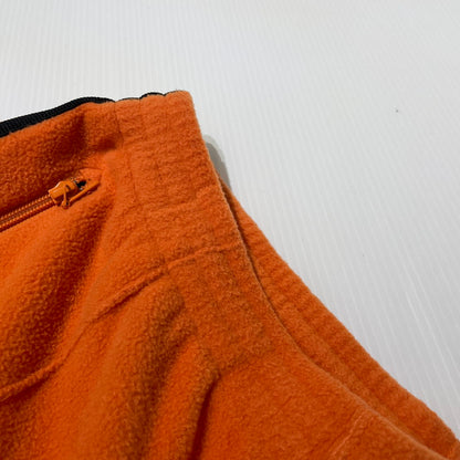 【中古品】【メンズ】 NEEDLES ニードルス × KEBOZ ケボズ 別注コラボ FLEECE ZIPPED TRACK PANTS NS1670 フリース ジップド トラックパンツ ボトムス 151-260811-yo-11-tei サイズ：L カラー：オレンジ 万代Net店