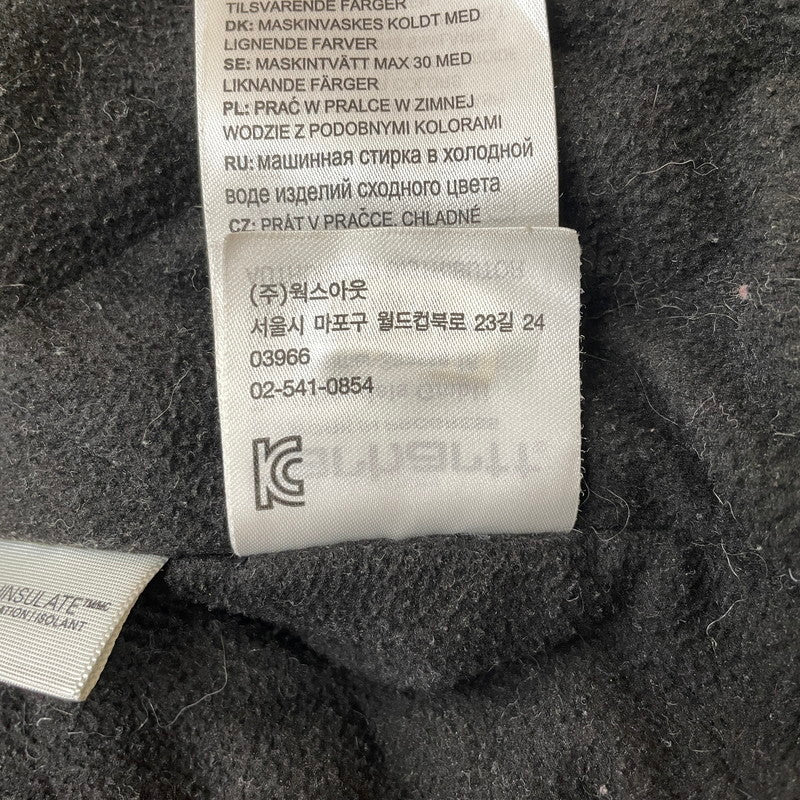 【現状渡し品】【メンズ】 Carhartt WIP カーハートワークインプログレス ACTIVE JACKET HOODIE I028426 アクティブ ジャケット フーディー アウター ジップアップパーカー 145-260817-ss-06-tei サイズ：L カラー：ブラック 万代Net店