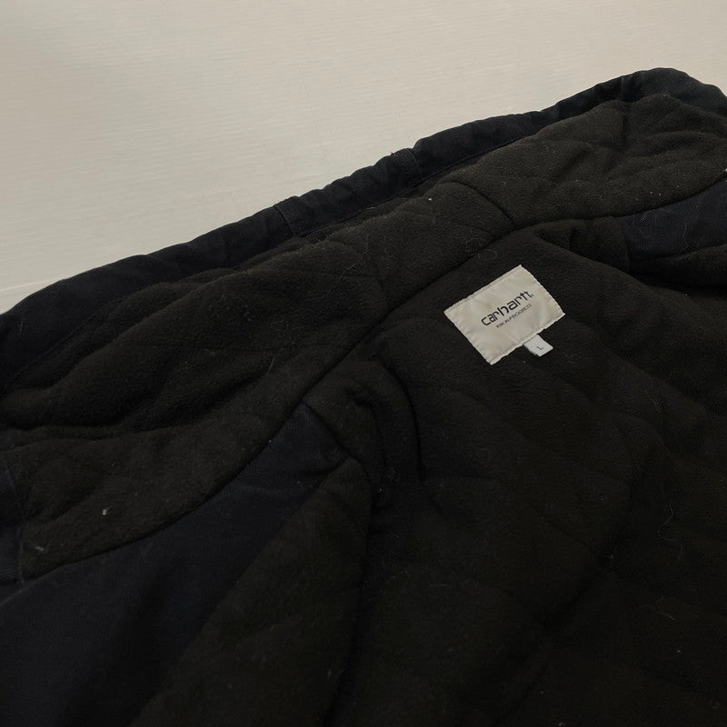 【現状渡し品】【メンズ】 Carhartt WIP カーハートワークインプログレス ACTIVE JACKET HOODIE I028426 アクティブ ジャケット フーディー アウター ジップアップパーカー 145-260817-ss-06-tei サイズ：L カラー：ブラック 万代Net店