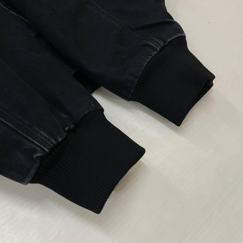 【現状渡し品】【メンズ】 Carhartt WIP カーハートワークインプログレス ACTIVE JACKET HOODIE I028426 アクティブ ジャケット フーディー アウター ジップアップパーカー 145-260817-ss-06-tei サイズ：L カラー：ブラック 万代Net店