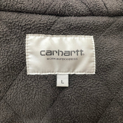 【現状渡し品】【メンズ】 Carhartt WIP カーハートワークインプログレス ACTIVE JACKET HOODIE I028426 アクティブ ジャケット フーディー アウター ジップアップパーカー 145-260817-ss-06-tei サイズ：L カラー：ブラック 万代Net店