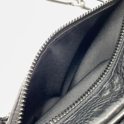 【中古品】【メンズ】 LOUIS VUITTON ルイ・ヴィトン M55702 ミニ･ソフトトランク ショルダーバッグ モノグラム ･トリヨン 鞄 179-260812-ko-08-tei カラー：ブラック 万代Net店