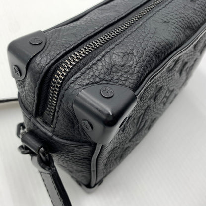 【中古品】【メンズ】 LOUIS VUITTON ルイ・ヴィトン M55702 ミニ･ソフトトランク ショルダーバッグ モノグラム ･トリヨン 鞄 179-260812-ko-08-tei カラー：ブラック 万代Net店