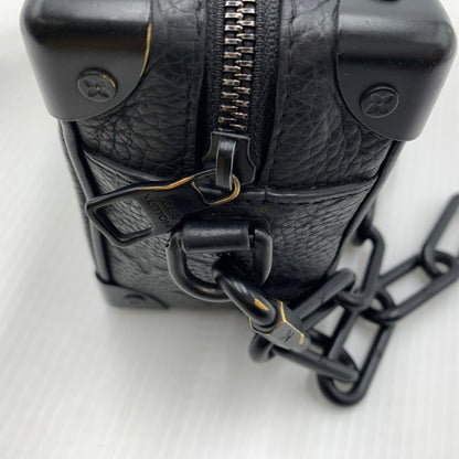 【中古品】【メンズ】 LOUIS VUITTON ルイ・ヴィトン M55702 ミニ･ソフトトランク ショルダーバッグ モノグラム ･トリヨン 鞄 179-260812-ko-08-tei カラー：ブラック 万代Net店