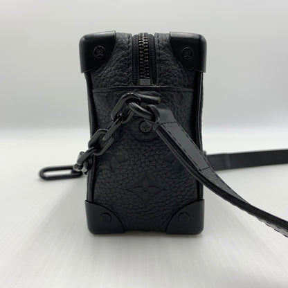 【中古品】【メンズ】 LOUIS VUITTON ルイ・ヴィトン M55702 ミニ･ソフトトランク ショルダーバッグ モノグラム ･トリヨン 鞄 179-260812-ko-08-tei カラー：ブラック 万代Net店