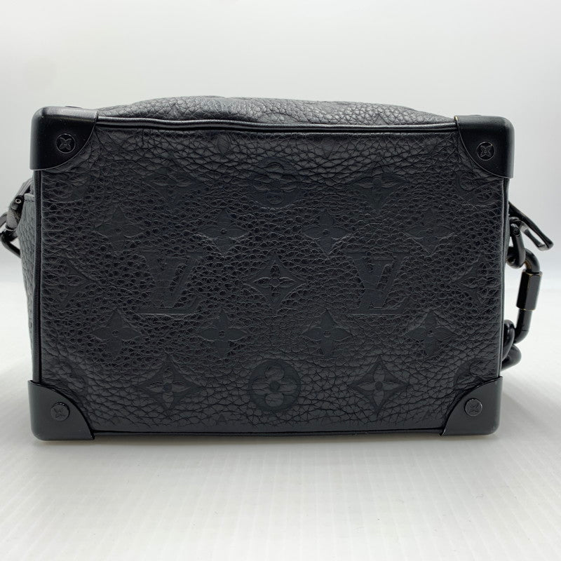 【中古品】【メンズ】 LOUIS VUITTON ルイ・ヴィトン M55702 ミニ･ソフトトランク ショルダーバッグ モノグラム ･トリヨン 鞄 179-260812-ko-08-tei カラー：ブラック 万代Net店