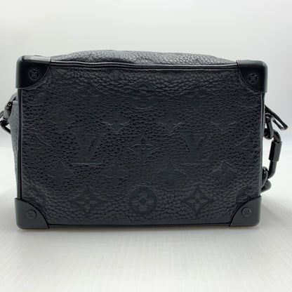 【中古品】【メンズ】 LOUIS VUITTON ルイ・ヴィトン M55702 ミニ･ソフトトランク ショルダーバッグ モノグラム ･トリヨン 鞄 179-260812-ko-08-tei カラー：ブラック 万代Net店