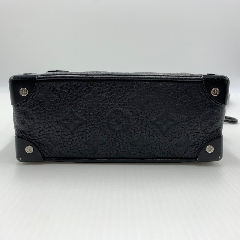 【中古品】【メンズ】 LOUIS VUITTON ルイ・ヴィトン M55702 ミニ･ソフトトランク ショルダーバッグ モノグラム ･トリヨン 鞄 179-260812-ko-08-tei カラー：ブラック 万代Net店