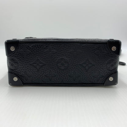 【中古品】【メンズ】 LOUIS VUITTON ルイ・ヴィトン M55702 ミニ･ソフトトランク ショルダーバッグ モノグラム ･トリヨン 鞄 179-260812-ko-08-tei カラー：ブラック 万代Net店