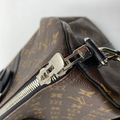 【現状渡し品】【メンズ】 LOUIS VUITTON ルイ・ヴィトン M56711 キーポルバンドリエール45 モノグラム･マカサー ボストンバッグ 鞄 ショルダーバッグ 179-260812-ko-07-tei カラー：ブラウン 万代Net店