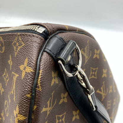 【現状渡し品】【メンズ】 LOUIS VUITTON ルイ・ヴィトン M56711 キーポルバンドリエール45 モノグラム･マカサー ボストンバッグ 鞄 ショルダーバッグ 179-260812-ko-07-tei カラー：ブラウン 万代Net店