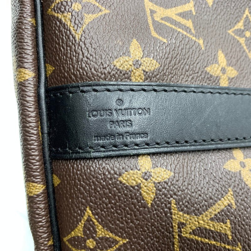 【現状渡し品】【メンズ】 LOUIS VUITTON ルイ・ヴィトン M56711 キーポルバンドリエール45 モノグラム･マカサー ボストンバッグ 鞄 ショルダーバッグ 179-260812-ko-07-tei カラー：ブラウン 万代Net店