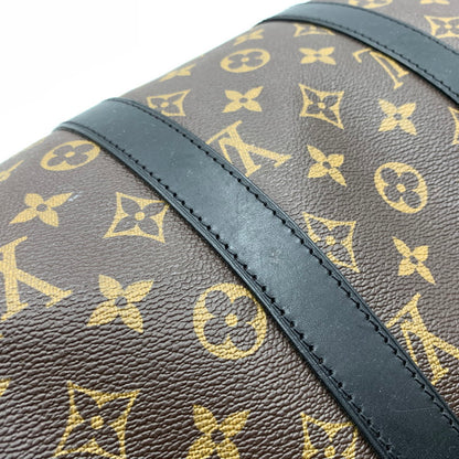 【現状渡し品】【メンズ】 LOUIS VUITTON ルイ・ヴィトン M56711 キーポルバンドリエール45 モノグラム･マカサー ボストンバッグ 鞄 ショルダーバッグ 179-260812-ko-07-tei カラー：ブラウン 万代Net店