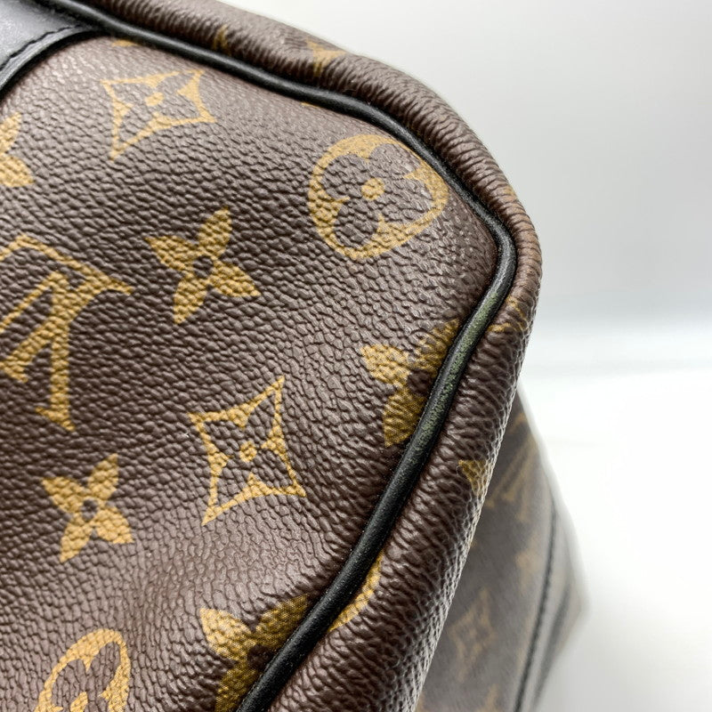 【現状渡し品】【メンズ】 LOUIS VUITTON ルイ・ヴィトン M56711 キーポルバンドリエール45 モノグラム･マカサー ボストンバッグ 鞄 ショルダーバッグ 179-260812-ko-07-tei カラー：ブラウン 万代Net店