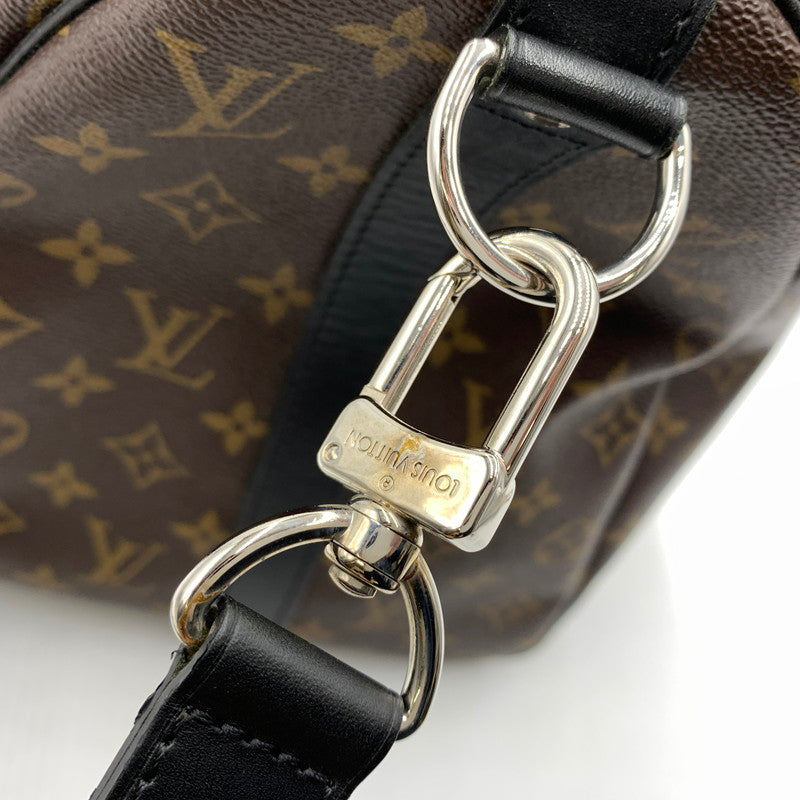 【現状渡し品】【メンズ】 LOUIS VUITTON ルイ・ヴィトン M56711 キーポルバンドリエール45 モノグラム･マカサー ボストンバッグ 鞄 ショルダーバッグ 179-260812-ko-07-tei カラー：ブラウン 万代Net店