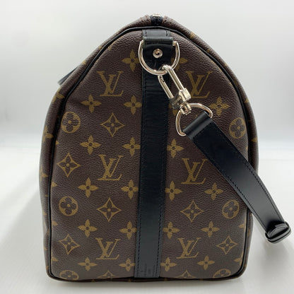 【現状渡し品】【メンズ】 LOUIS VUITTON ルイ・ヴィトン M56711 キーポルバンドリエール45 モノグラム･マカサー ボストンバッグ 鞄 ショルダーバッグ 179-260812-ko-07-tei カラー：ブラウン 万代Net店