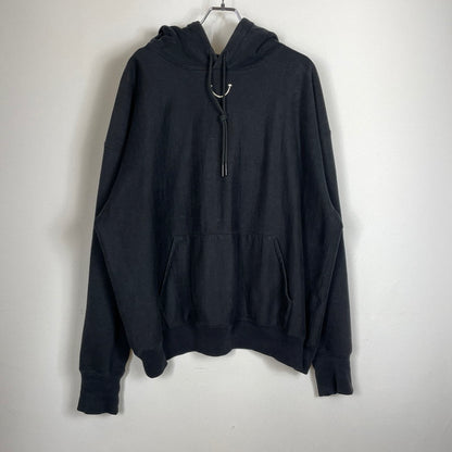 【中古品】【メンズ】 READY MADE レディメイド HOODIE SMILE RE-CO-BK-00-00-245 フーディー スマイル トップス プルオーバーパーカー 142-260817-ss-03-tei サイズ：XL カラー：ブラック 万代Net店