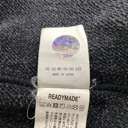 【中古品】【メンズ】 READY MADE レディメイド HOODIE SMILE RE-CO-BK-00-00-245 フーディー スマイル トップス プルオーバーパーカー 142-260817-ss-03-tei サイズ：XL カラー：ブラック 万代Net店